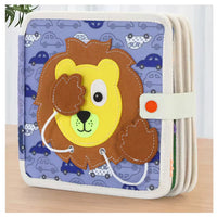 Livre d’Éveil en Tissu pour Bébé – Jouet Montessori Sensoriel (6 à 18 mois) - LivreBébé