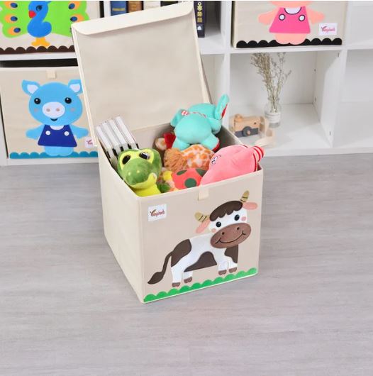 Boîte de Rangement Lavable avec Couvercle - OrgaBoîte