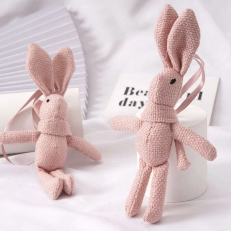 Peluche Poupée Lapin en Coton - CuddlyLapin