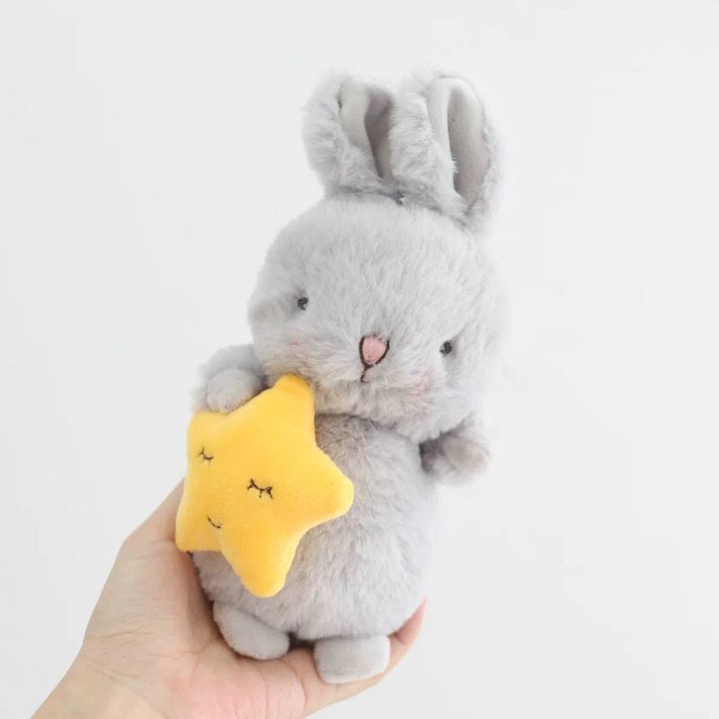 Peluche Lapin Bébé à Étoile ou Carotte  - BunnyStar