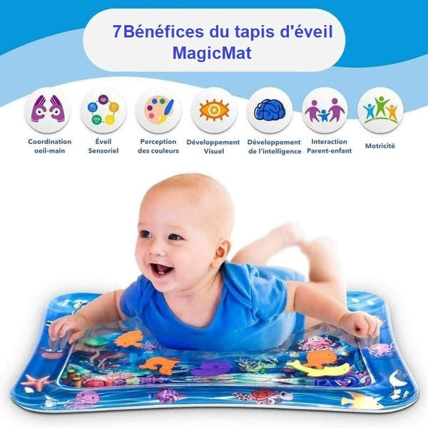 Tapis d'Éveil à Eau – L'Aquarium Magique de Bébé - AquaJoy