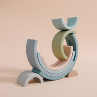 Jouet Éducatif Montessori Arc-en-Ciel - Arcimagi